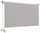 Tenda da Sole a Caduta 2,5x2m in Poliestere Grigio Cenere