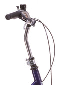 Bicicletta Graziella Pieghevole 20” in Acciaio Blu Metallizzato