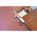 Set 6 Piastrelle Forate in Plastica 40 x 40 cm da Esterno 