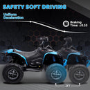 Quad Elettrico per Bambini Licenza Can-Am Renegade 12V ATV Telecomando e Ammortizzatori Blu  
