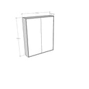 Letto Matrimoniale a Scomparsa Salvaspazio Kentaro H210 cm Marrone