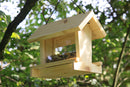 Mangiatoia per Uccellini 15x26xh21 cm Cipì in Legno FSC Naturale