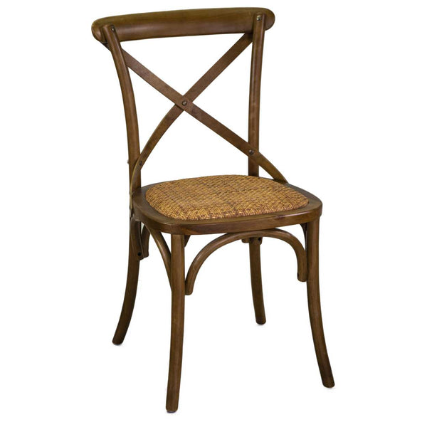 prezzo Sedia Impilabile 51x55xh89 cm in Legno Cross Marrone