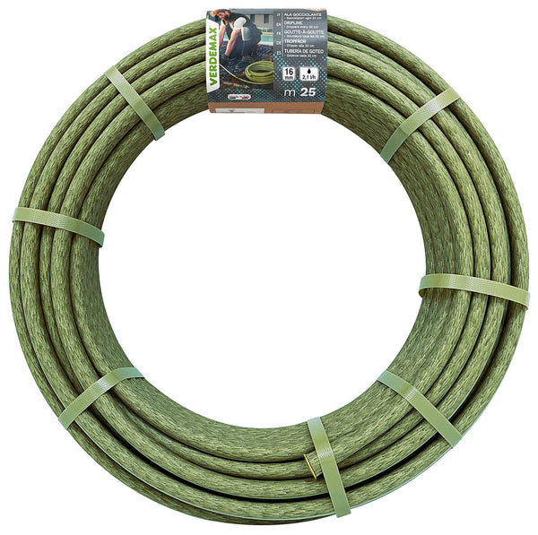 acquista Ala Gocciolante Verdemax Gocciolatore Autocompensante 16mm x 25 m in PE Verde