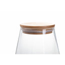 Barattolo Triangolare 8,8x8,8x12,3 cm 550 ml in Vetro Borosilicato VdE Tivoli 1996 Love it