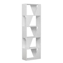 Libreria Frame 54x168 cm 5 ripiani bianca 
