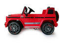 Macchina Elettrica per Bambini 12V con Licenza Mercedes G63 AMG Fuoristrada Rossa