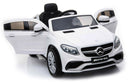 Macchina Elettrica per Bambini 12V Mp4 con Licenza Mercedes GLE 63 AMG Coupè Bianca