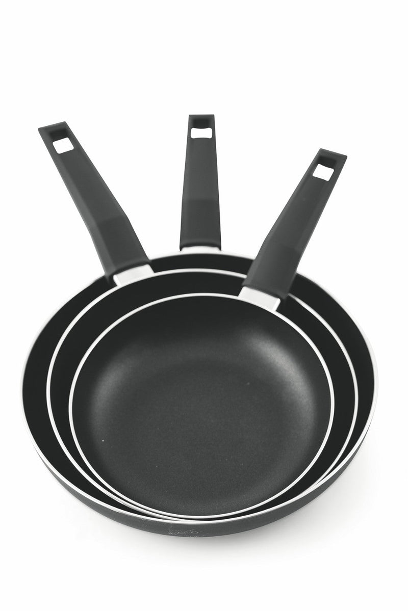 Set 3 Padelle 20-24-28cm Antiaderente Villa du0026