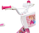 Bicicletta per Bambina 12"" 2 Freni Flowers Rosa
