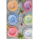 Servizio Piatti Piano 6 Pezzi in Melammina Ø 28cm Villa d'Este Baita Grigio