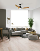 Ventilatore da Soffitto con 3 Pale e LED Ø130 cm 5 Velocità Martec Vantage Bianco