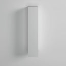 Mobile Sospeso Verticale Rettangolare da Salotto 139x29x31cm TFT  Cube Bianco Lucido