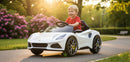 Macchina Elettrica per Bambini Licenza Ufficiale Lotus Emira 12V 4,5Ah Bianco       