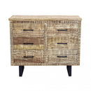 Mobile Bertram 100x45x83 h cm in Legno Marrone