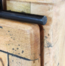 Mobile TV Zachery 180x45x55 h cm in Legno Marrone