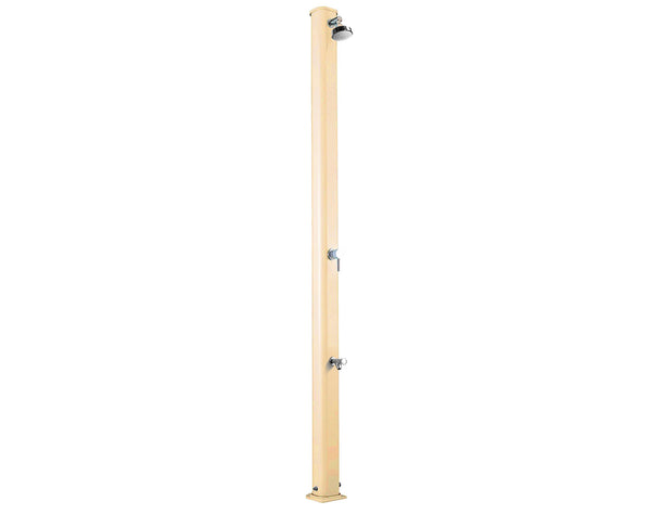 Doccia Solare da Giardino 25L Miscelatore e Lavapiedi Arkema Jolly S Champagne Bronze prezzo