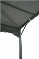 Pergola Gazebo da Giardino in Metallo 3x2,5m Soriani Grigio