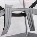 Trampolino Tappeto Elastico per Bambini 150x133x168 cm  Grigio Chiao