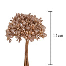 Set 12 Pick Bacche H12 cm Oro