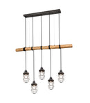 Lampada a Sospensione da Interno a LED in Metallo Nickel Opaco