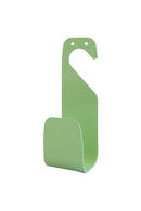 Avvolgitubo Sagomato 8x8,5x24 cm da Rubinetto o Muro Agrati in Acciaio Verniciato Verde  