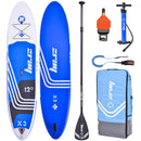 SUP Tavola Stand Up Paddle Gonfiabile 365x81x15 cm Kayak ZRAY X-Rider 12