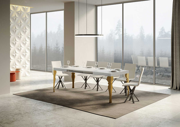 prezzo Tavolo Allungabile 130-234x90x77 cm Paxon Bianco Frassino