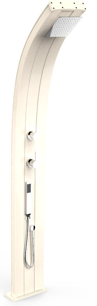 Doccia da Esterno Giardino Miscelatore e Doccetta Mobile Arkema Dada Bianco Crema acquista