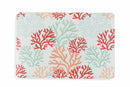 Set 6 Tovagliette 45x30 cm in Plastica Villa d'Este Home Tivoli Coral Vari Colori