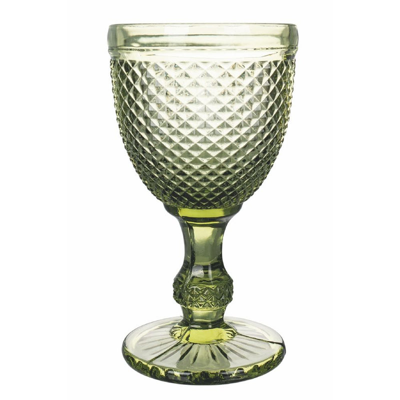 Set 4 Calici Rombi in Vetro VdE Tivoli 1996 4 Colori Differenti