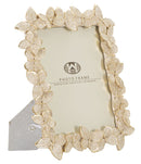 Cornice Farfalle Oro 22,3x2,3x27,8 cm in Poliresina e Vetro