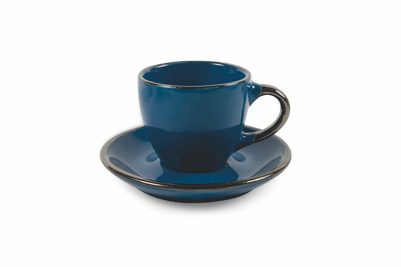 Set 6 Tazzine da Caffè cm in Stoneware Villa d'Este Home Tivoli Royal