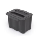 Pattumiera da Cucina ad Estrazione 5 L in Plastica Emuca Grigio Antracite