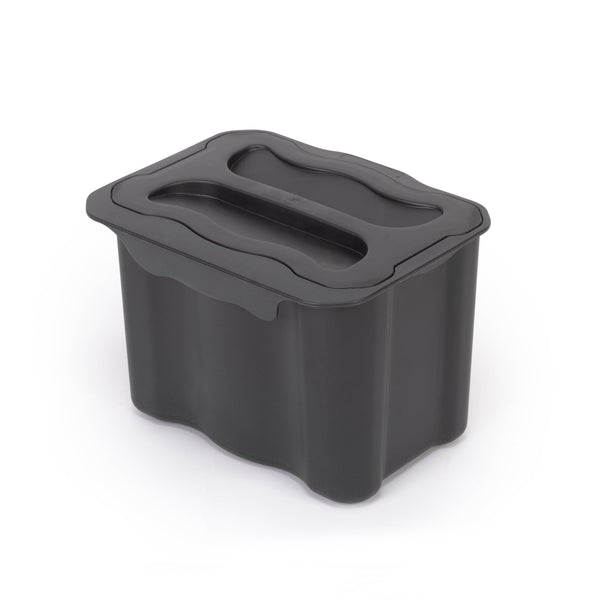 online Pattumiera da Cucina ad Estrazione 5 L in Plastica Emuca Grigio Antracite