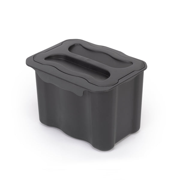 Pattumiera da Cucina ad Estrazione 5 L in Plastica Emuca Grigio Antracite online