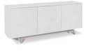 Mobile 3 Ante 177x74x41 cm Ossido Bianco