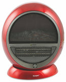 Termoventilatore Caldobagno Effetto Camino 1500W Kooper Ovetto Rosso