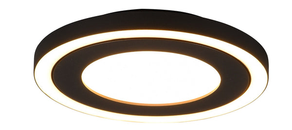 Plafoniera da Interno a LED in Plastica Nero Opaco sconto