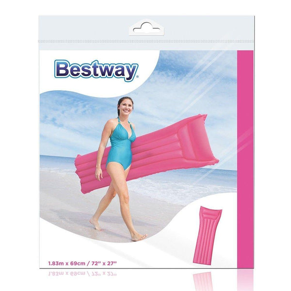 Materassino Gonfiabile da Mare Spiaggia 183x69 cm Fucsia 44007 Bestway acquista