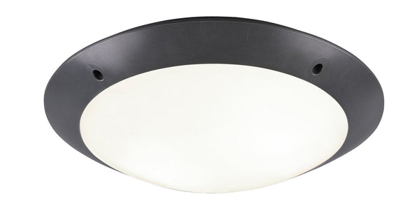 Plafoniera da Esterno Attacco E27 in Plastica Antracite acquista