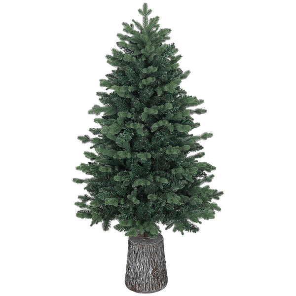 online Albero di Natale Artificiale 150 cm 994 Rami Realistico Base in Resina Verde