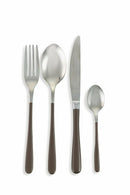 Servizio Set di Posate 24 Pezzi in Acciaio Villa d'Este Home Tivoli Officina Marrone