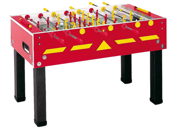 online Calciobalilla in Mdf Rosso con Aste Rientranti Garlando G-500 Weatherproof