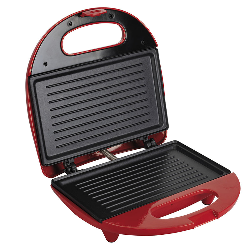 Tostiera Grill Elettrica 750W Kooper Tasty Rossa