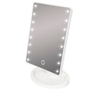 Specchio da Tavolo con LED per Trucco Make-Up Kooper  Bianco