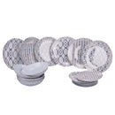 Servizio Piatti 18 Pezzi in Porcellana VdE Tivoli 1996 Charleston