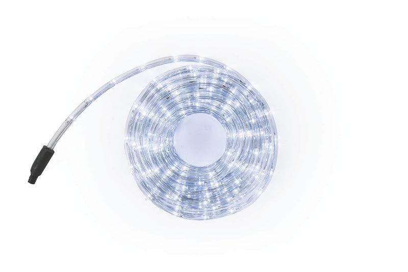 Tubo LED Natalizio Bianco 8 Funzioni 147 LED Soriani Varie Misure