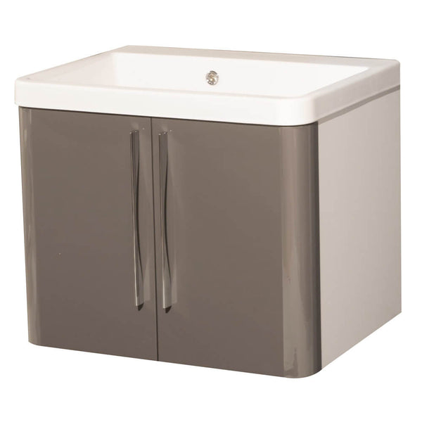 Mobile Lavatoio Sospeso 65,5x50,5x56 cm 2 Ante Montegrappa Novella Dipiù Antracite online