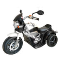 Moto Elettrica per Bambini 6V Kidfun Custom Nera e Bianca
